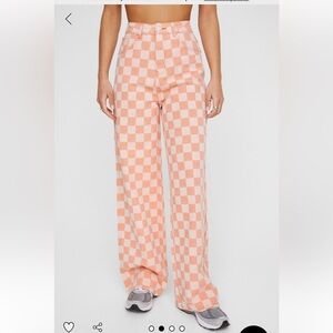 Nasty gal checkered pants